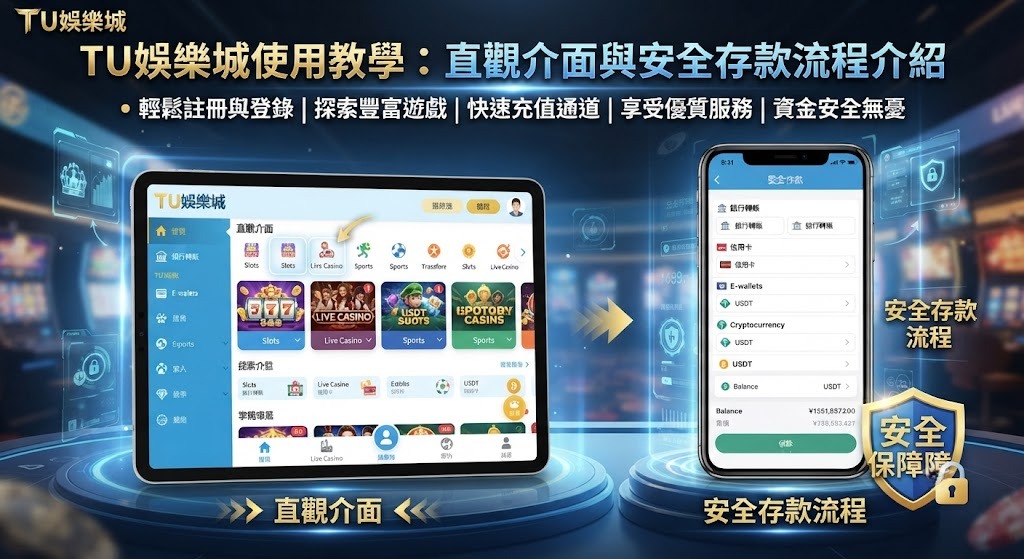 直觀介面與安全存款流程介紹